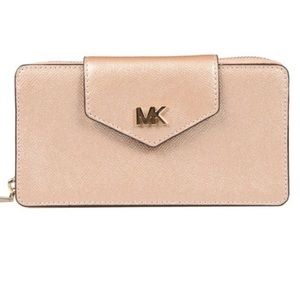 Brand New MICHAEL KORS Metallic Phone Crossbody